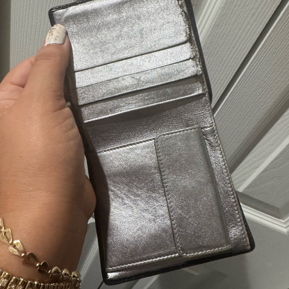 Chanel lambskin Black Leather Wallet W/COA - Picture 8 of 16